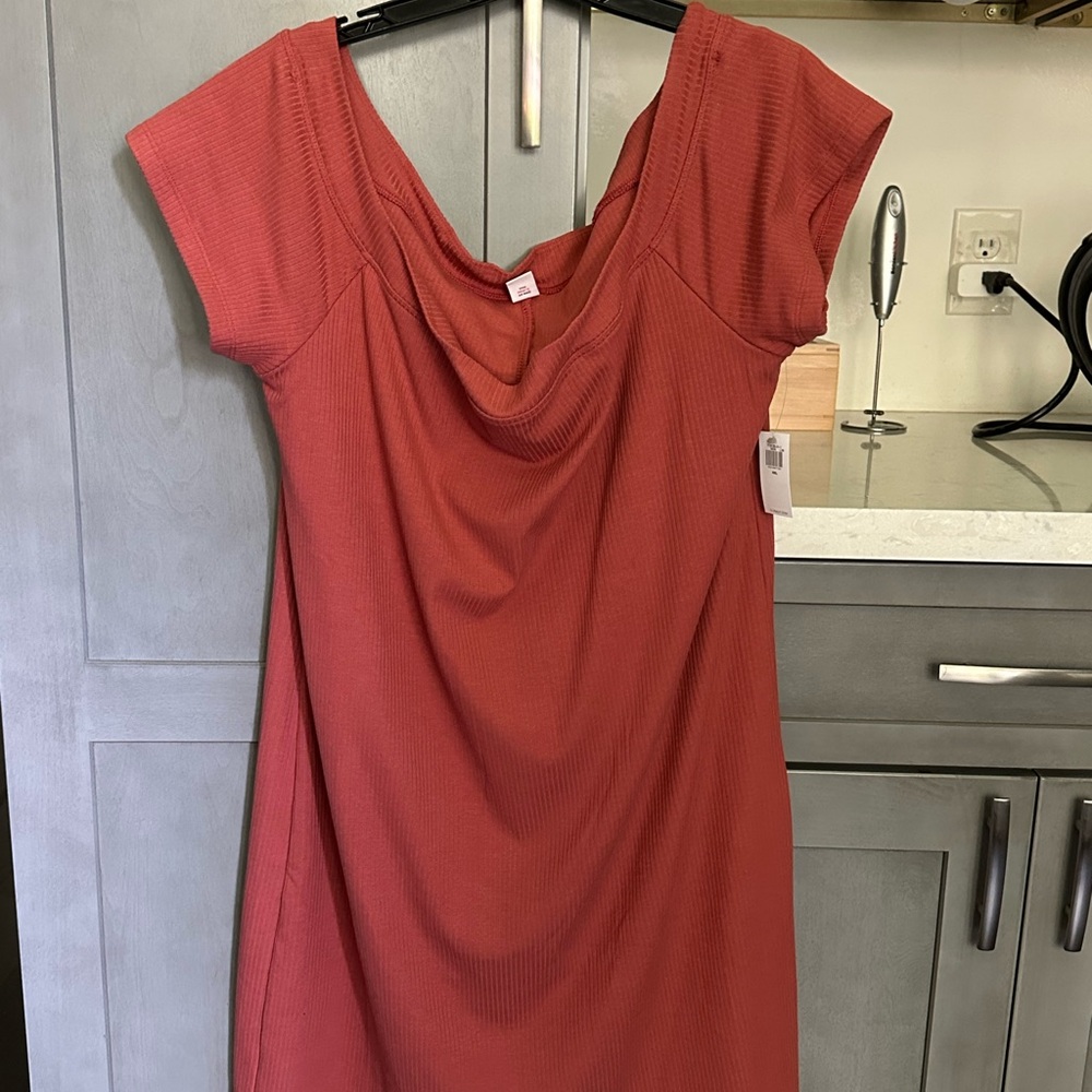 Old Navy Terracotta Midi Dress